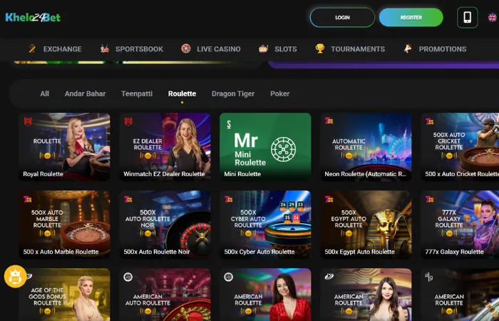 Khelo24Bet Roulette