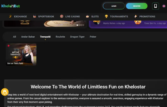 Khelo24Bet Teen Patti